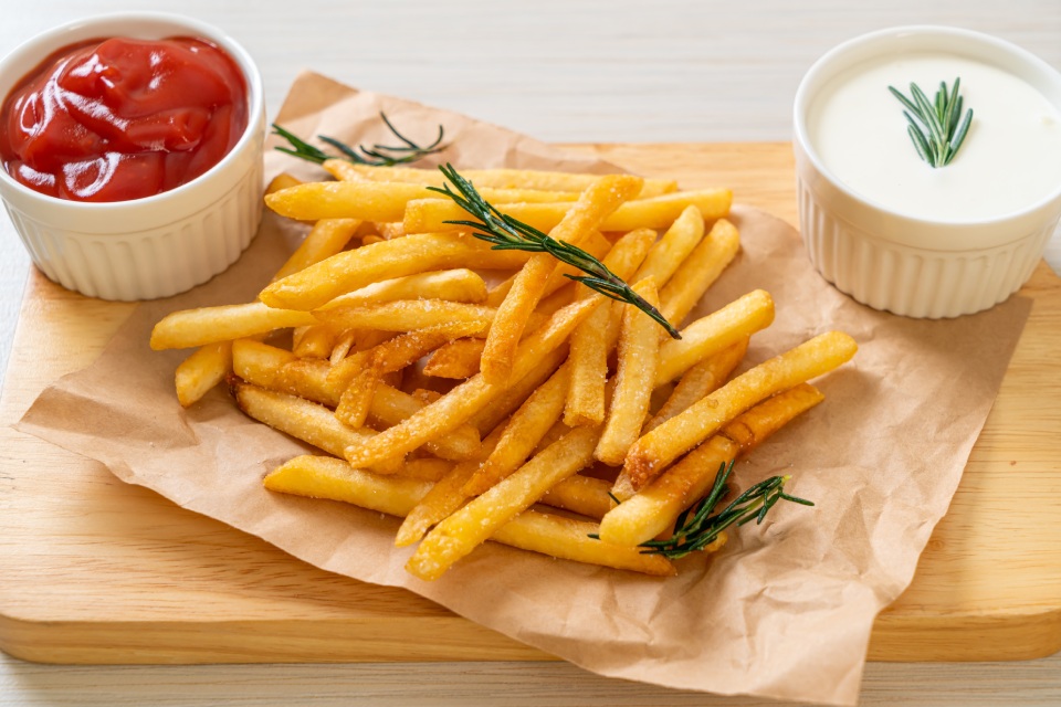 Frites fraiches